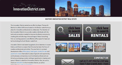 Desktop Screenshot of innovationdistrict.com